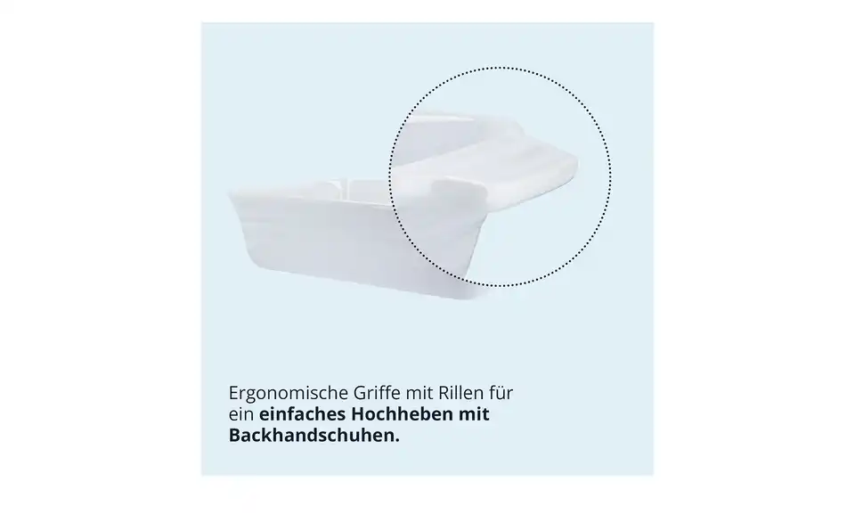 KHG Auflaufform, Bild mit Text