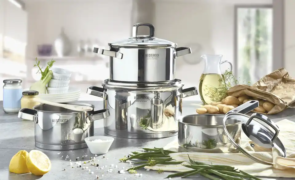 Meisterkoch Topfset, 4-teilig RADIUS, in Wohnsituation