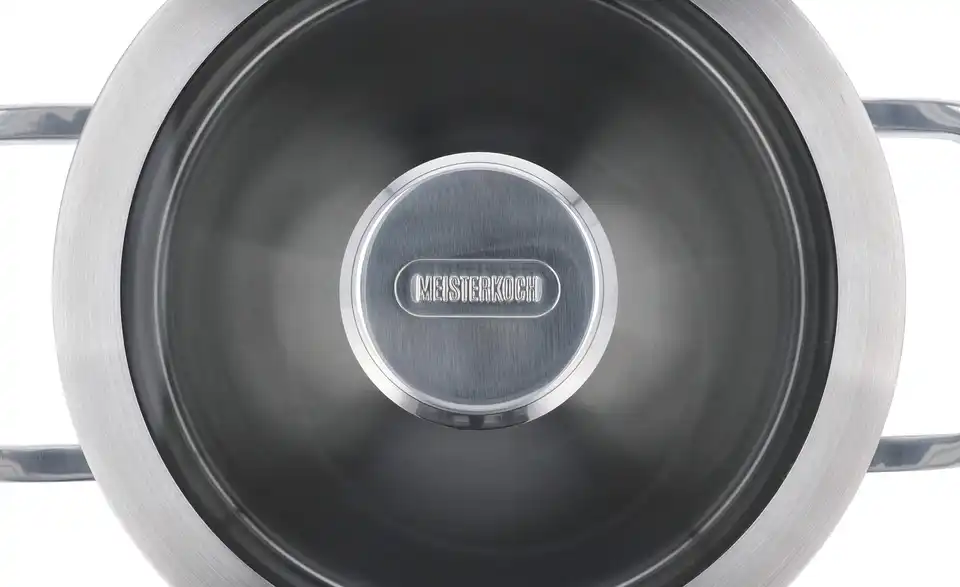 Meisterkoch Topfset TRIBUS 3-teilig, Detailansicht
