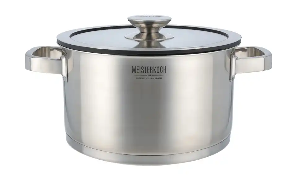 Meisterkoch Topfset TRIBUS 3-teilig, Frontansicht