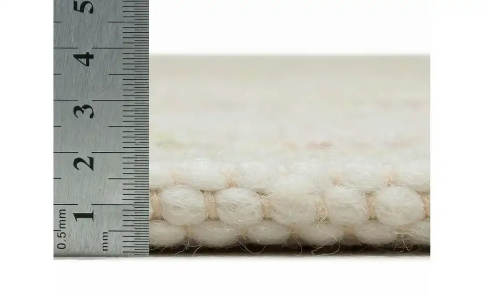 THEKO Handwebteppich Alpen, Profilansicht