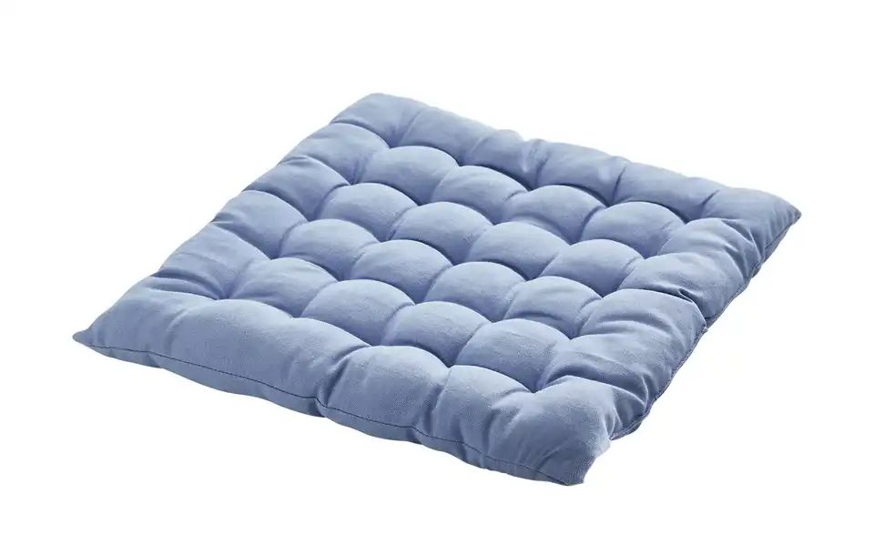 HOME STORY Stuhlkissen Bella | Serenity (Blau)