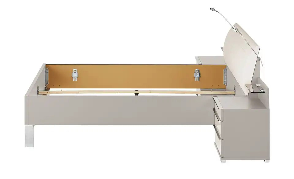 Bettanlage Beda, Profilansicht