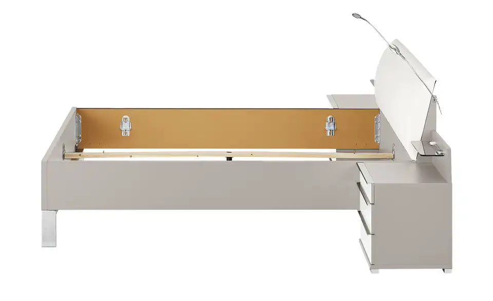 Bettanlage Beda, Profilansicht