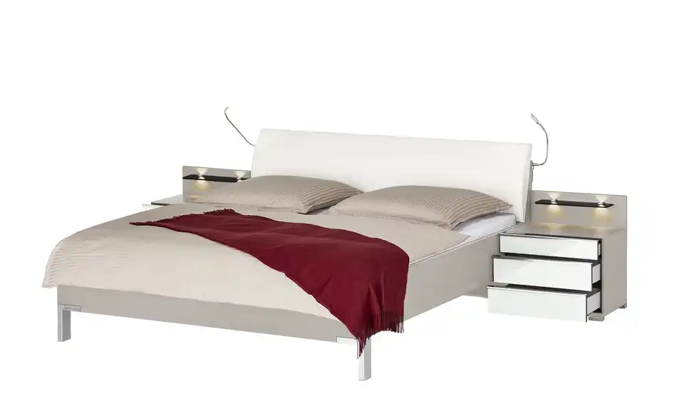 Bettanlage Beda, Beleuchtet