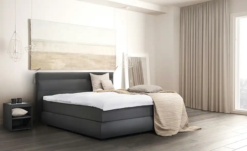 Wohnwert Boxspringbett Dormian Bolge Low, in Wohnsituation