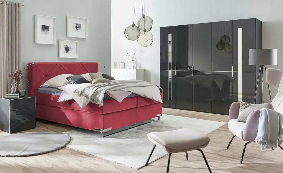 Musterring Boxspringbett Dubai Premiumversion, in Wohnsituation