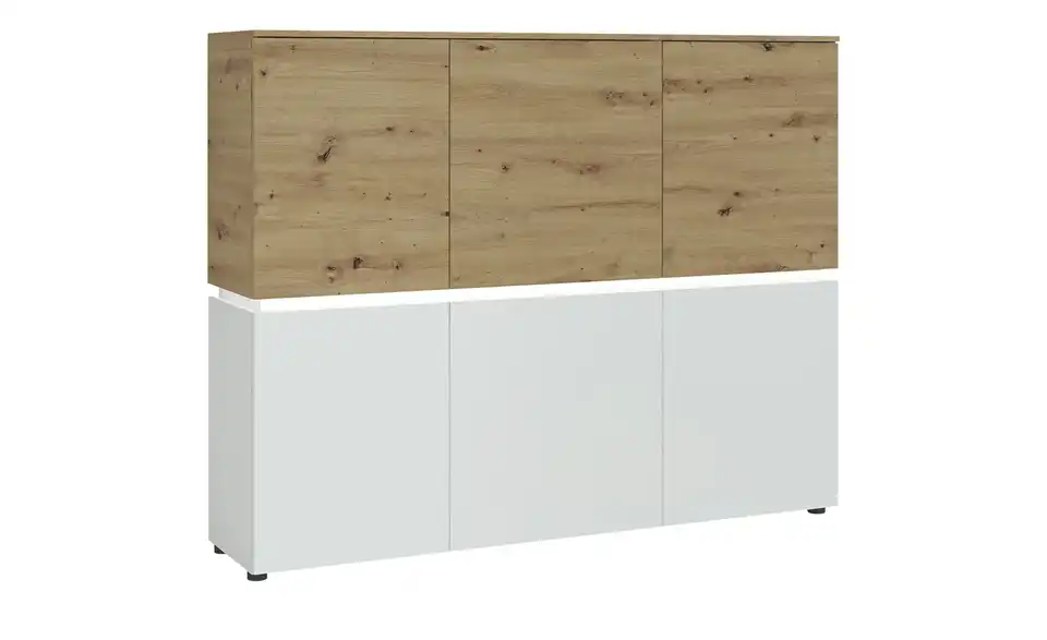 Highboard Luci Soft-Close, Perspektive