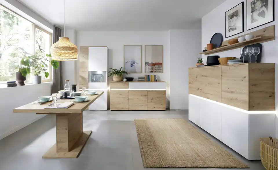 Highboard Luci Soft-Close, in Wohnsituation