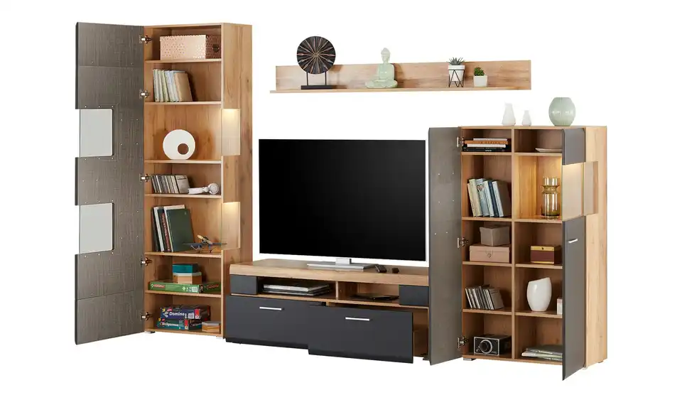 Wohnwand Cortina, Funktionsansicht