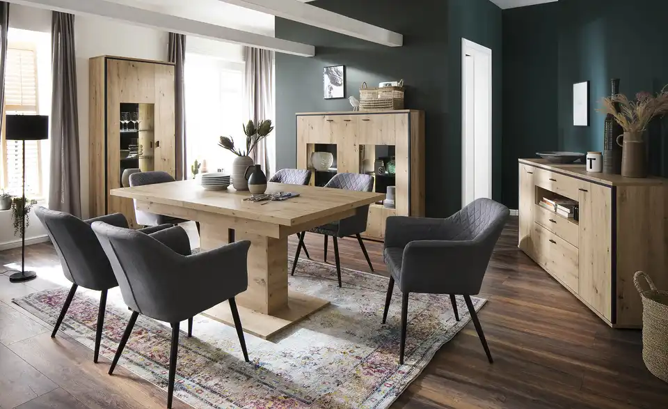 uno Vitrine Argon, in Wohnsituation