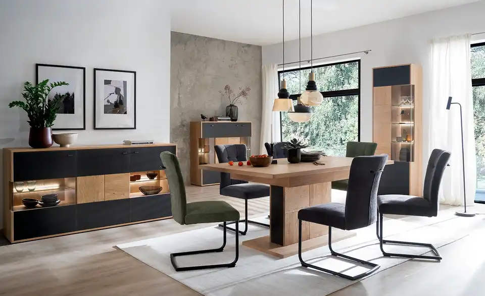 Kombi-Vitrine Lavia, in Wohnsituation