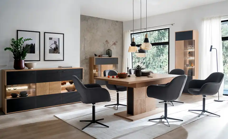 Kombi-Vitrine Lavia, in Wohnsituation