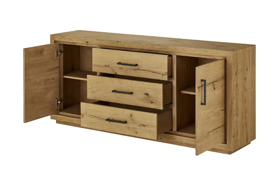 Gray & Jones Sideboard Black Coast One, geöffnet