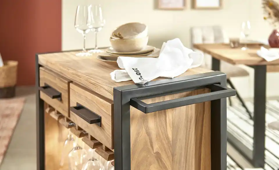 Gray & Jones Servierwagen Tierra Fuego One, Detailansicht