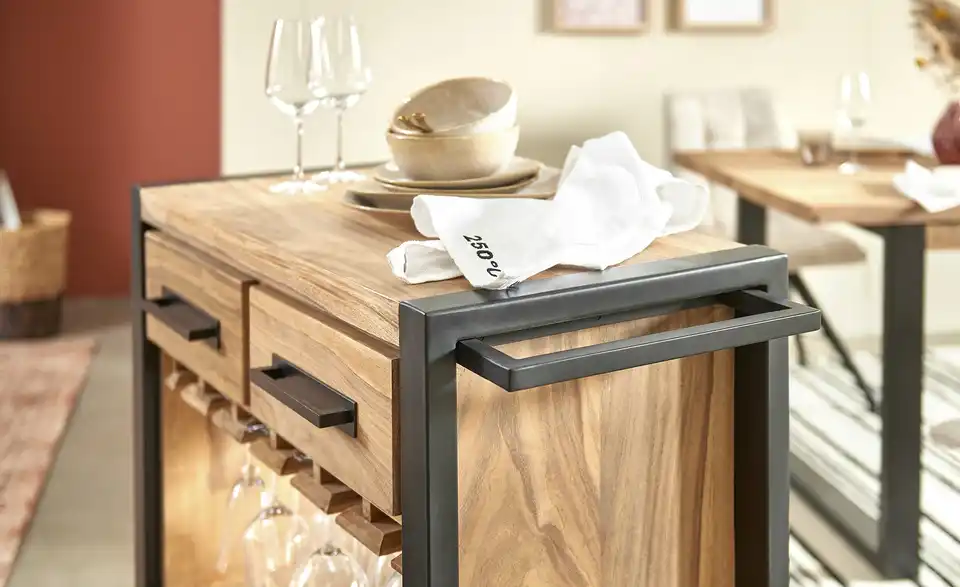 Gray & Jones Servierwagen Tierra Fuego One, Detailansicht