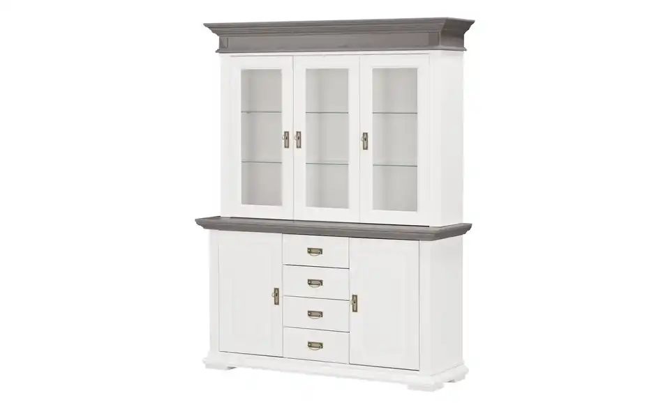 Buffet Fabia Weiß / Grau von MAISON BLEUE