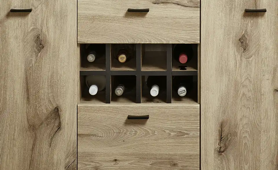 uno Highboard Ruben, Detailansicht