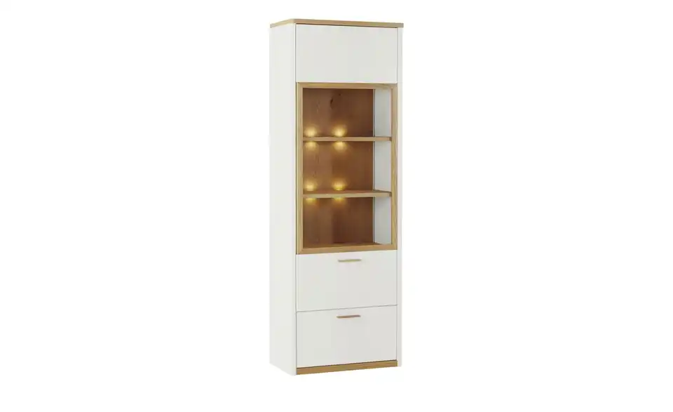 Wohnwert Vitrine Libro Plus, Beleuchtet