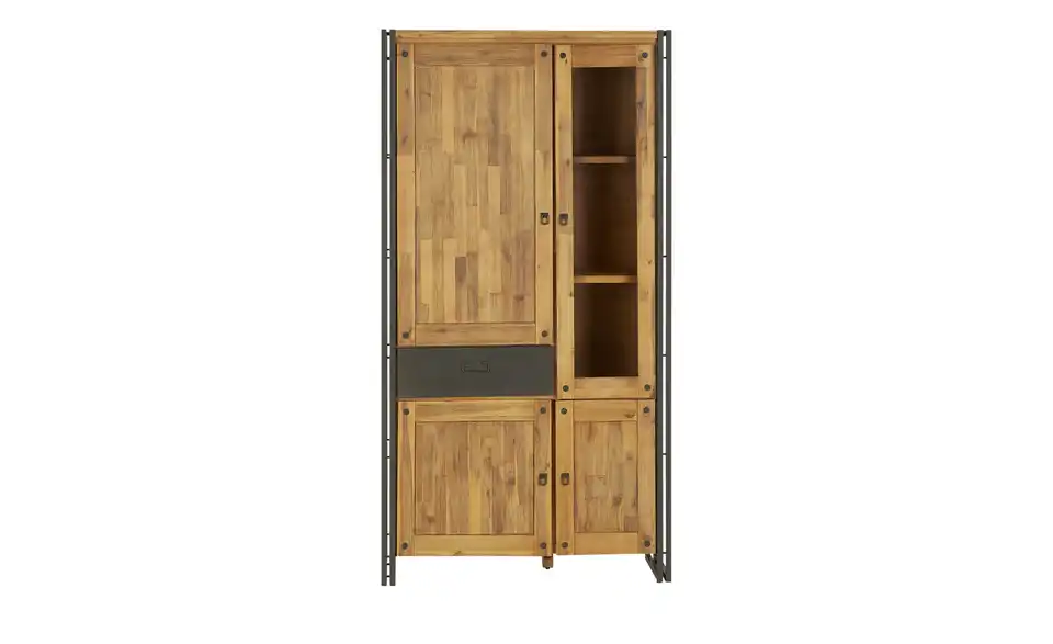 Vitrine Detroit Soft-Close-System, Frontansicht
