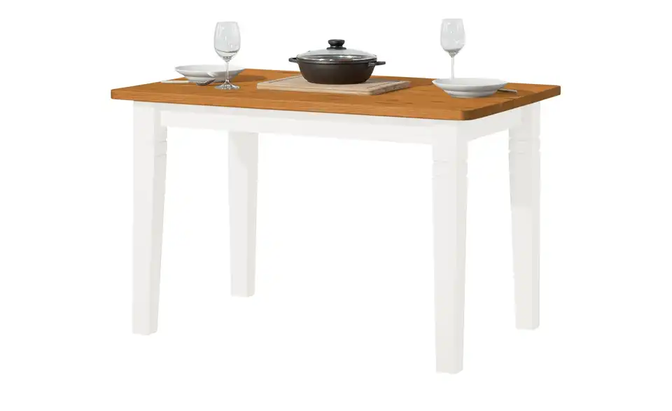 maison bleue Esstisch Florian massiv, Funktionsansicht