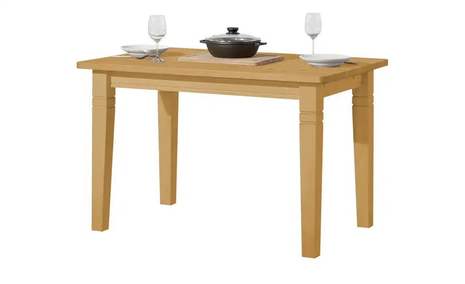 maison bleue Esstisch Florian massiv, Funktionsansicht