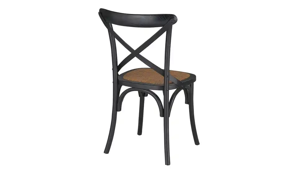 Rattan-Bistrostuhl Xabi in Antikoptik, Rückansicht