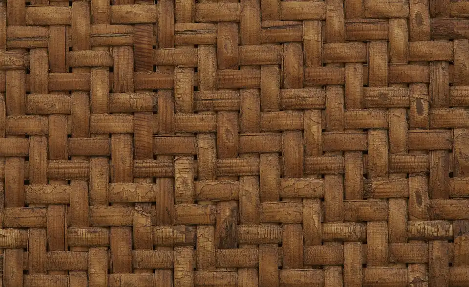 Rattan-Bistrostuhl Xabi in Antikoptik, Detailansicht