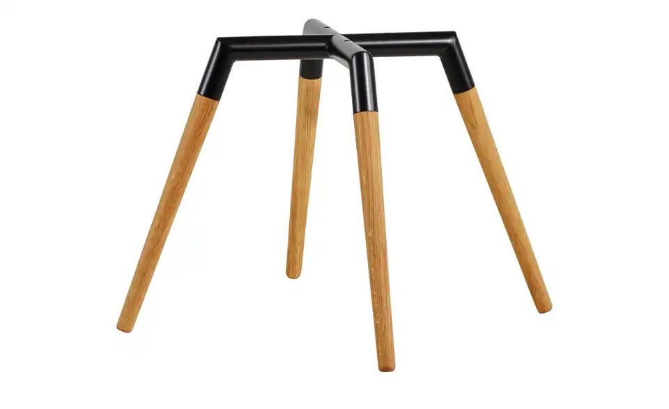 Gestell "three" Baldwin | Schwarz / Eiche | Höffner