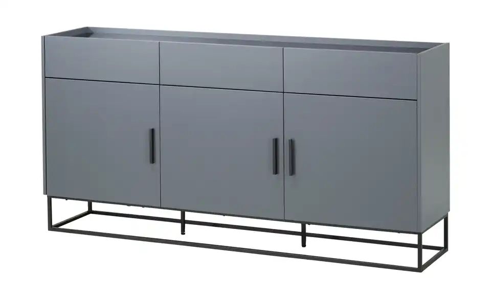 Sideboard JACURSO Schwarz / Anthrazit