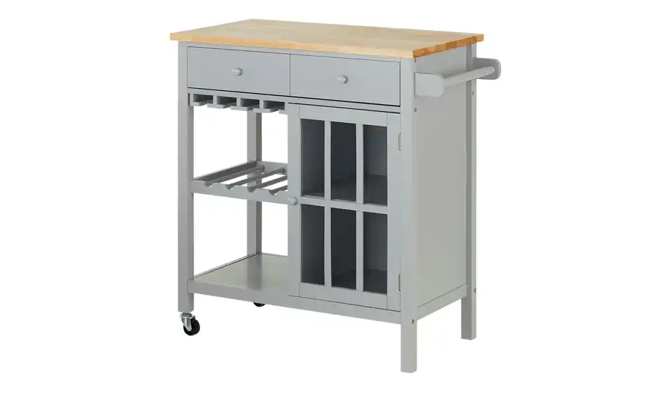 Servierwagen Butcher in Landhaus-Optik, Perspektive