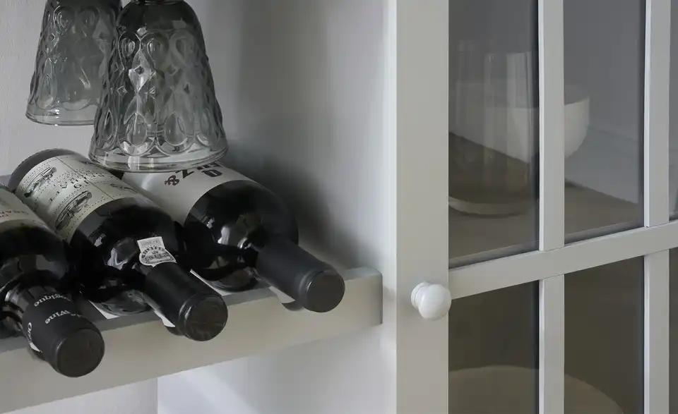 Servierwagen Butcher in Landhaus-Optik, Detailansicht