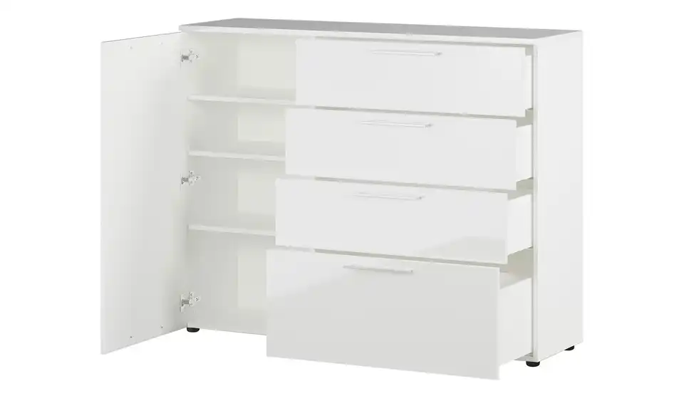 uno Sideboard Glossy, geöffnet