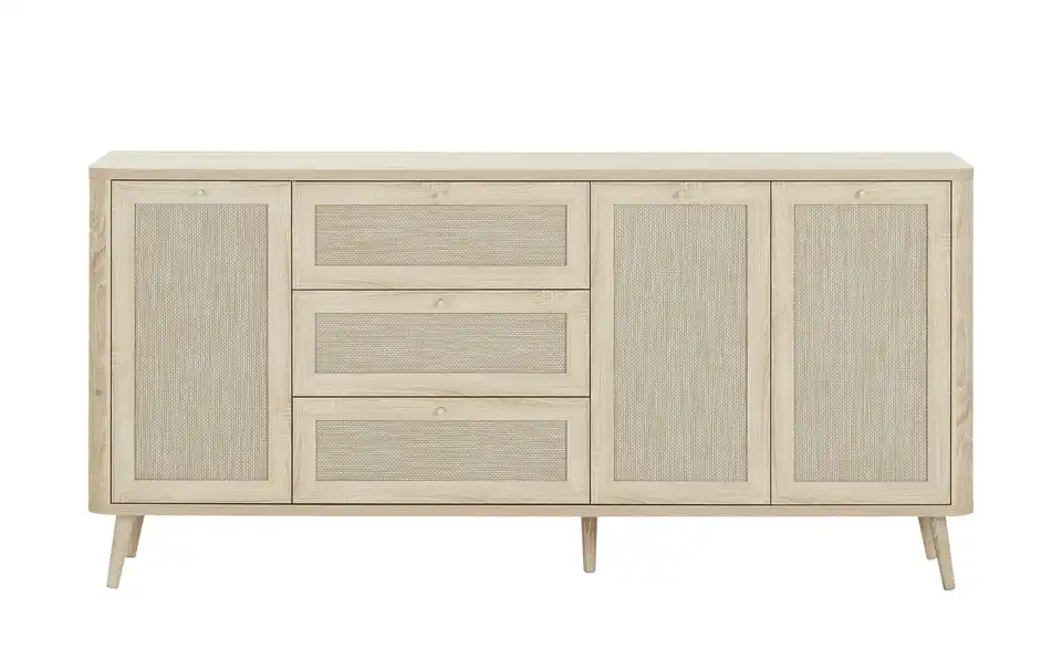 Roomers Sideboard Rafia Premium, Frontansicht