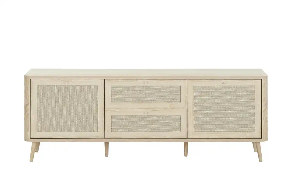 Roomers TV-Lowboard Rafia Premium, Frontansicht