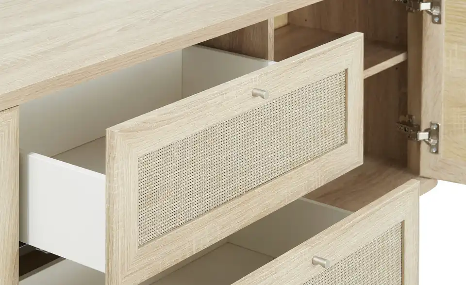 Roomers TV-Lowboard Rafia Premium, Detailansicht
