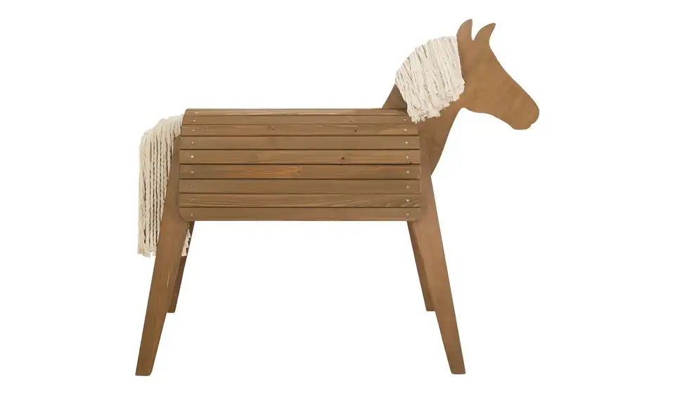 Roba Outdoorspielpferd | Teakholzfarben | Möbel Höffner