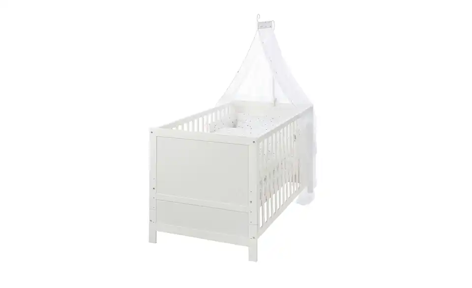 Roba Komplettbettset Sternenzauber grau, Frontansicht