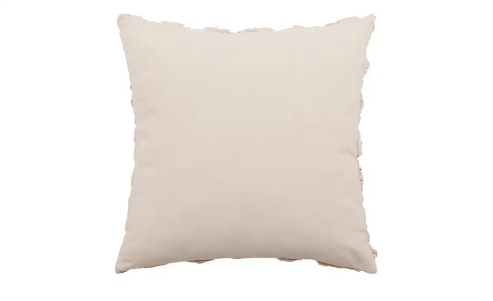 como Kissen Rosenapplikation, Rückansicht