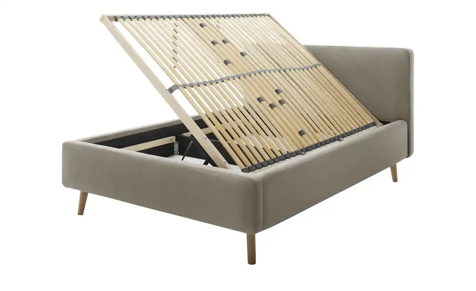 Polsterbett Mattis mit Bettkasten, Funktionsansicht