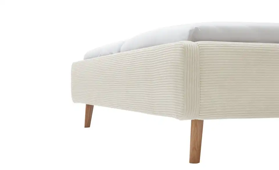 Polsterbett Mattis mit Cordbezug, Detailansicht