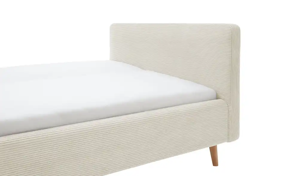 Polsterbett Mattis mit Cordbezug, Detailansicht