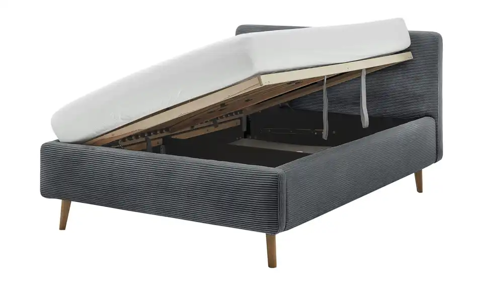 Polsterbett Mattis mit Bettkasten, Funktionsansicht