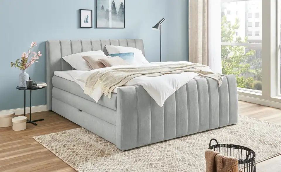 Boxspringbett - mit Bettkasten - CARINA - Einrichtungsbeispiel
