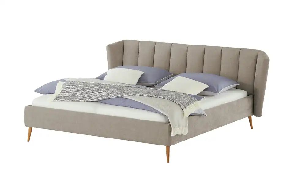Beistellbettgestell BALTIC BREEZE 160x200 cm Taupe von GRAY&JONES