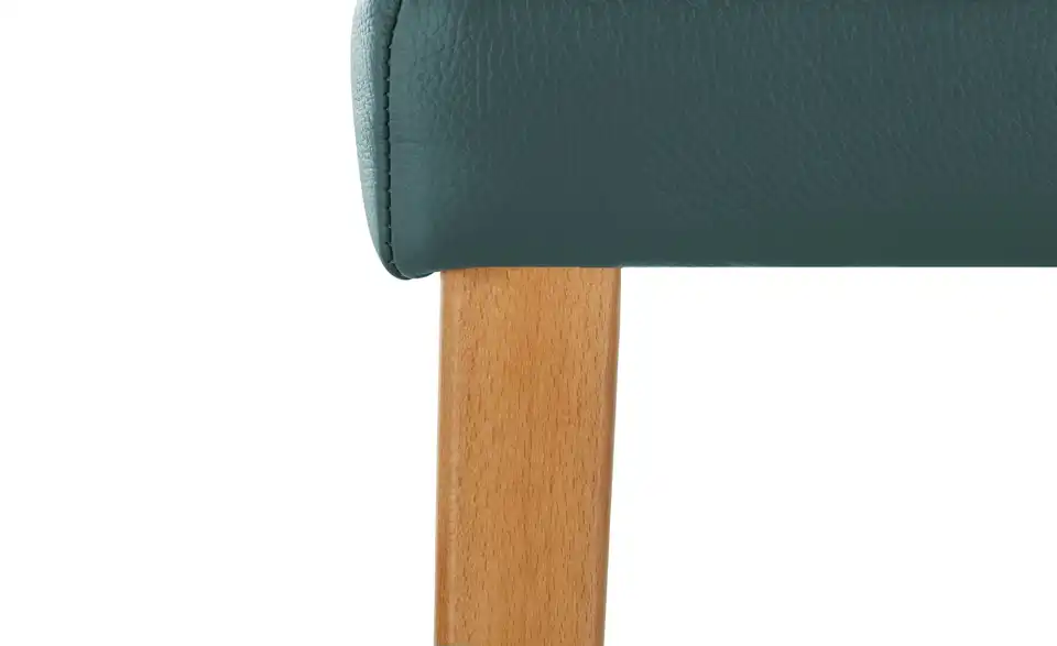 Leder-Polsterstuhl Canto III, Detailansicht