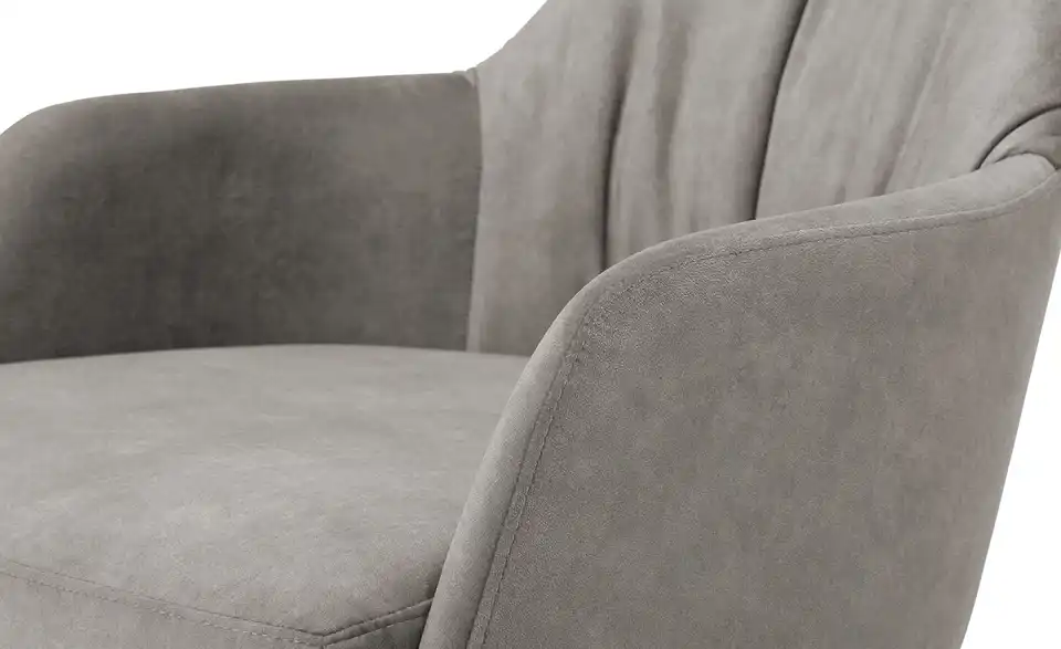 Woodford Armlehnstuhl Milan mit Massivholzgestell, Detailansicht