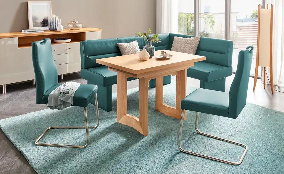 Eckbank Canto II Leder, in Wohnsituation