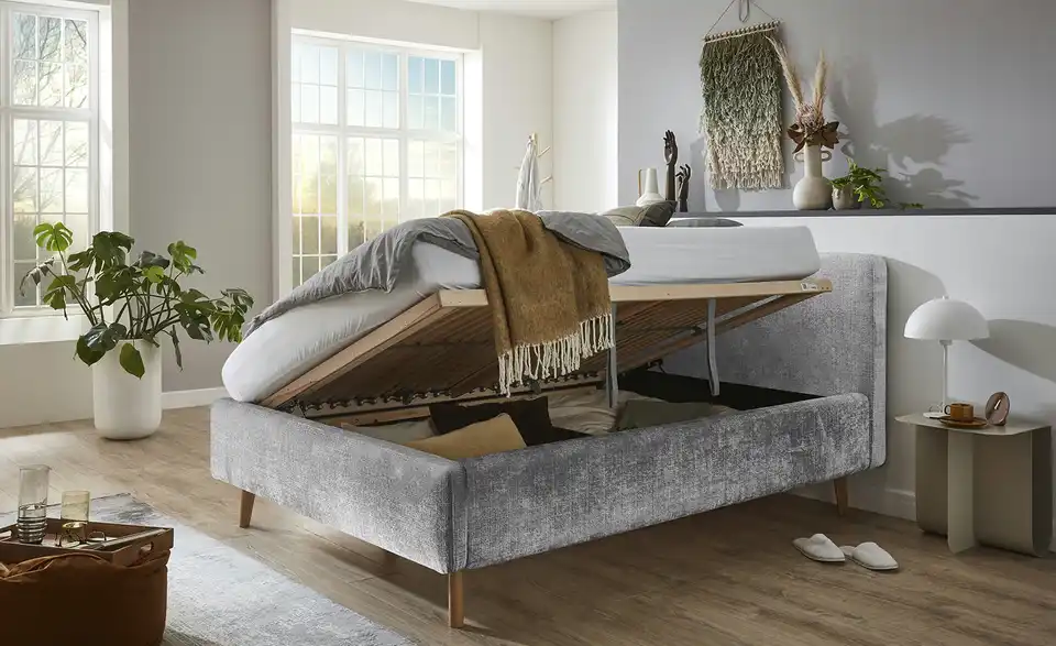 Polsterbett Mattis, in Wohnsituation