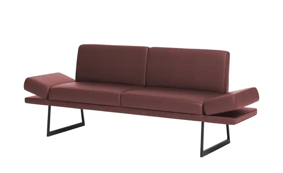Leder-Sitzbank SYSTEMS Oxblood von JOOP!